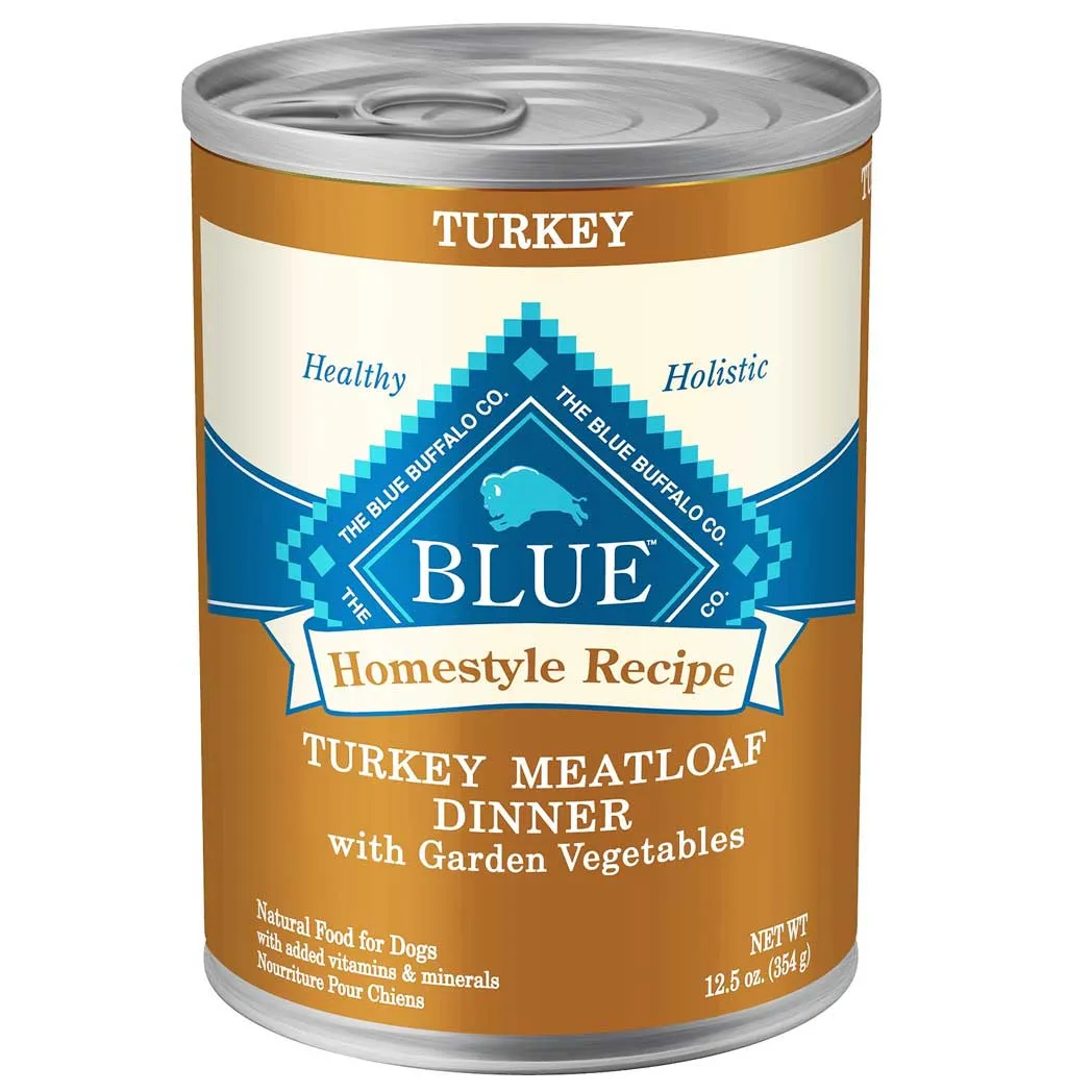 Blue Buffalo Homestyle Recipe Turkey Dinner Wet Dog Food