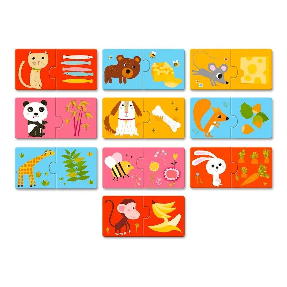 Djeco Puzzle Duo- Dinners Ready