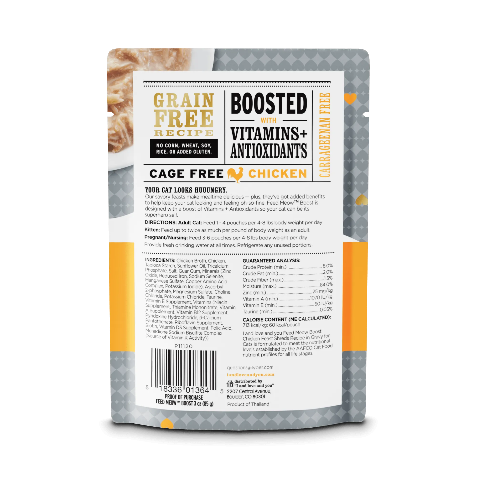 Feed Meow Boost Chicken Feast