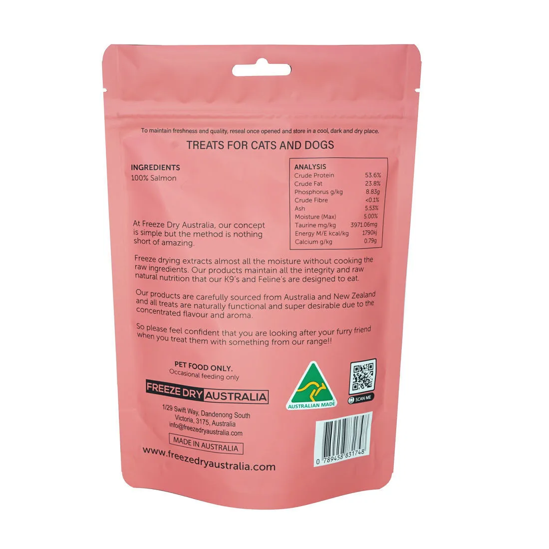 FREEZE DRIED SALMON BELLIES