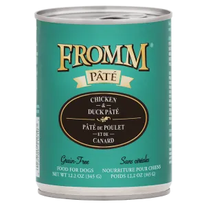 Fromm Gold Duck & Chicken Pate Canned Dog Food 12.2oz