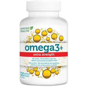 Genuine Health Omega3  Extra Strength 120s