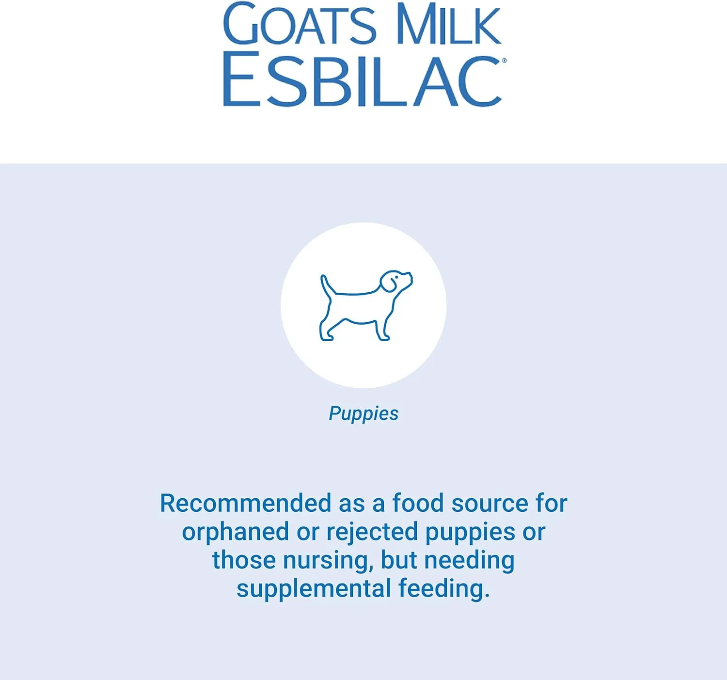 Goats Milk Esbilac for Puppies