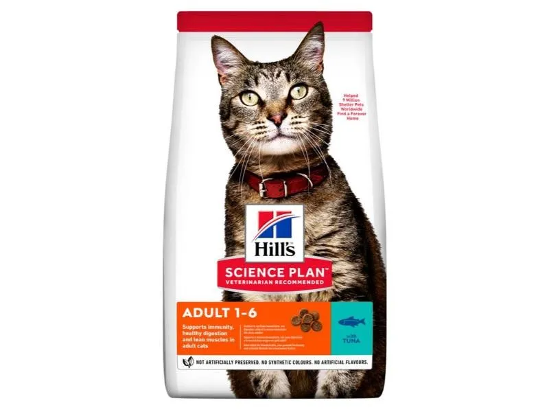Hill's Science Plan Adult Dry Cat Tuna 1.5kg