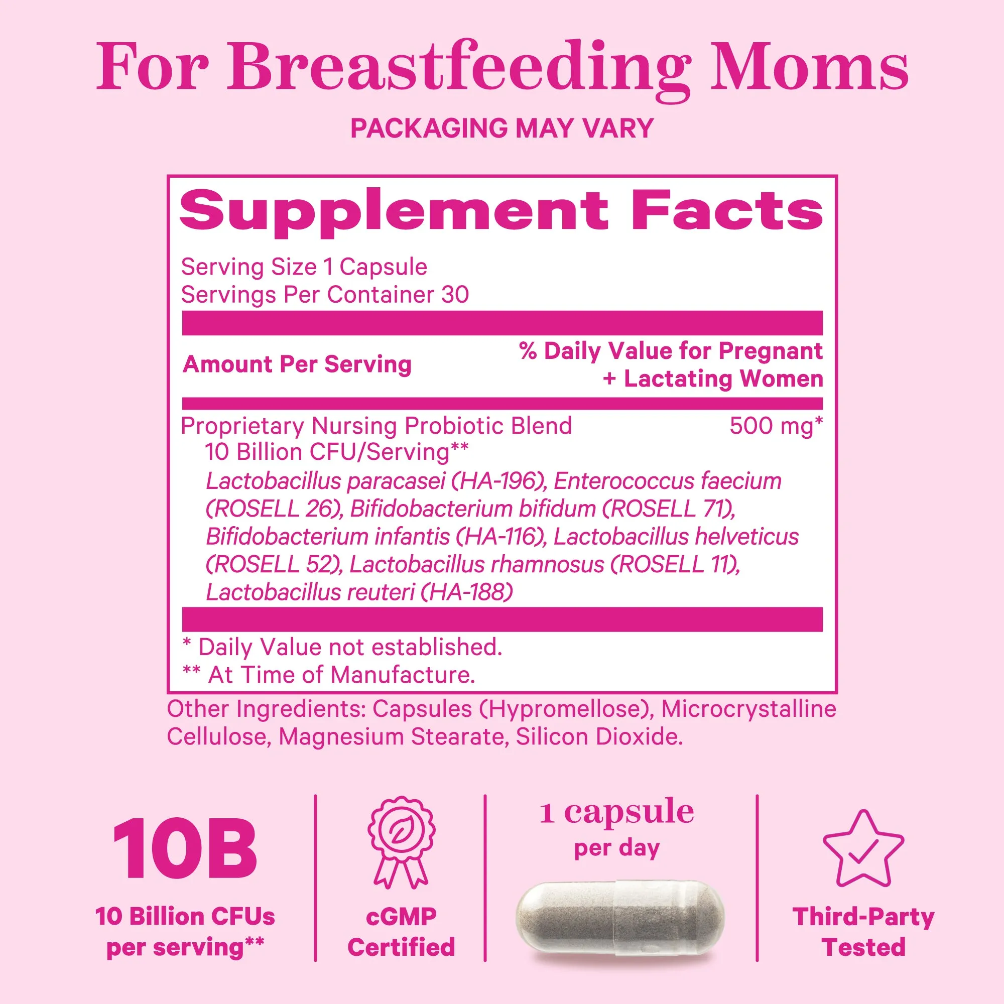 Lactation Probiotic