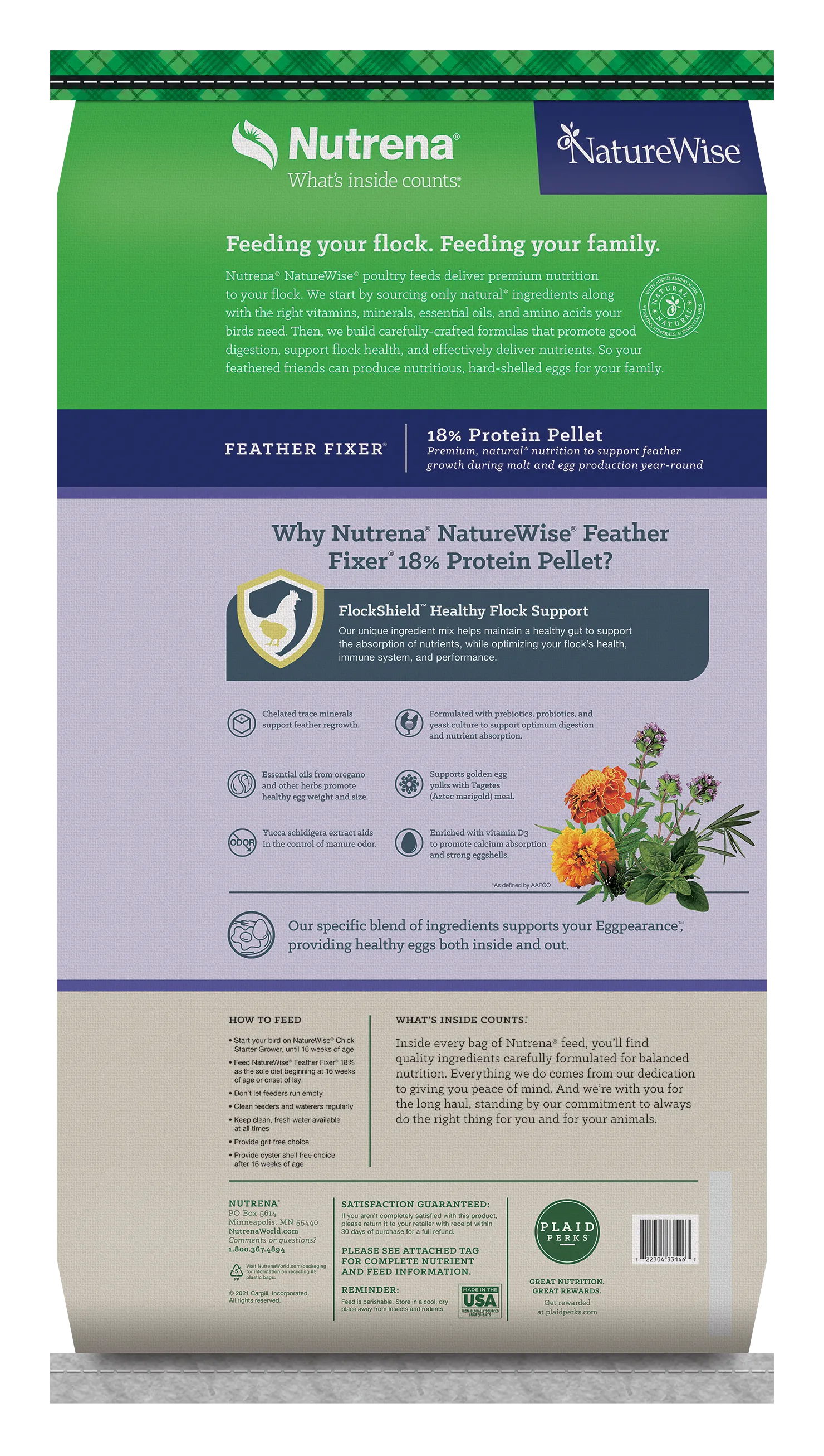 NUTRENA NATUREWISE FEATHER FIXER POULTRY FEED