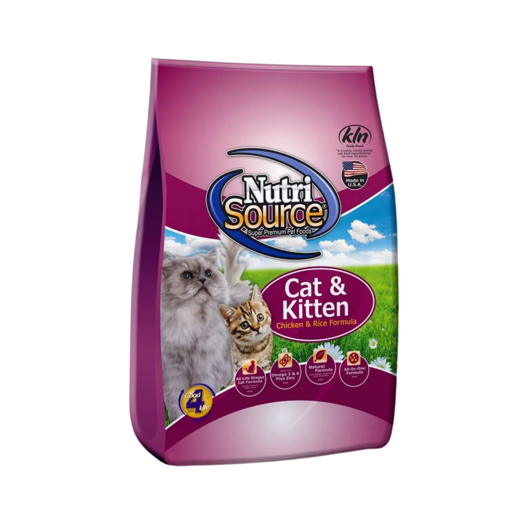 NutriSource Chicken & Rice Formula Dry Cat Food