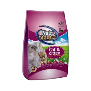 NutriSource Chicken & Rice Formula Dry Cat Food