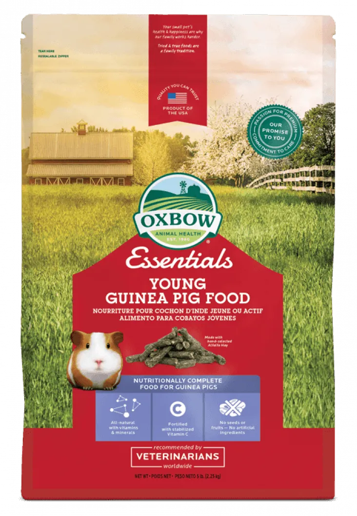 Oxbow Essentials Young Guinea Pig Food 5lb