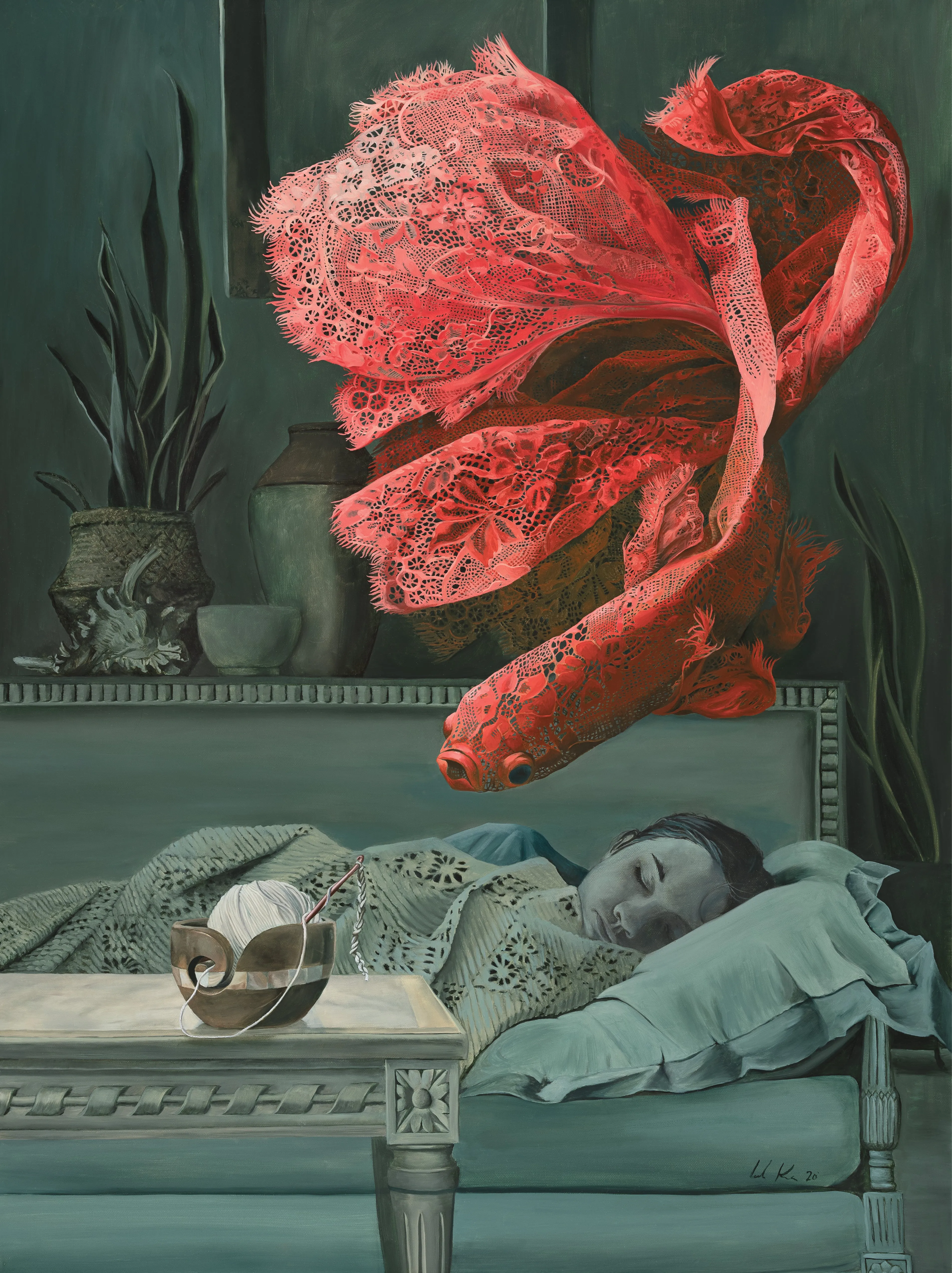 "Hooker's Dream" Original Painting