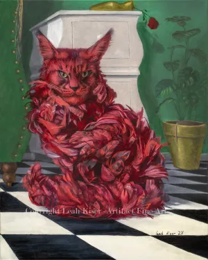 "Red With Rage" Original Painting